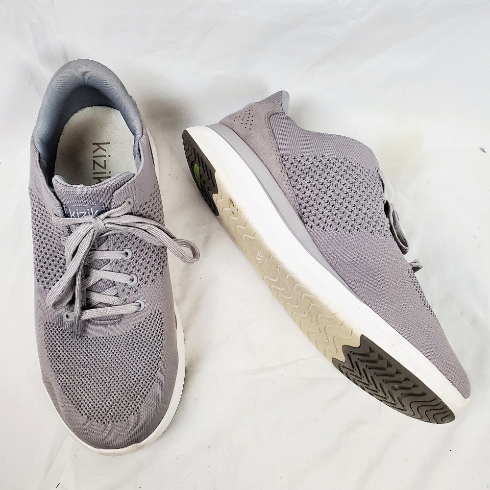 Kizik Lima Slip On Sneaker Gray X-Wide